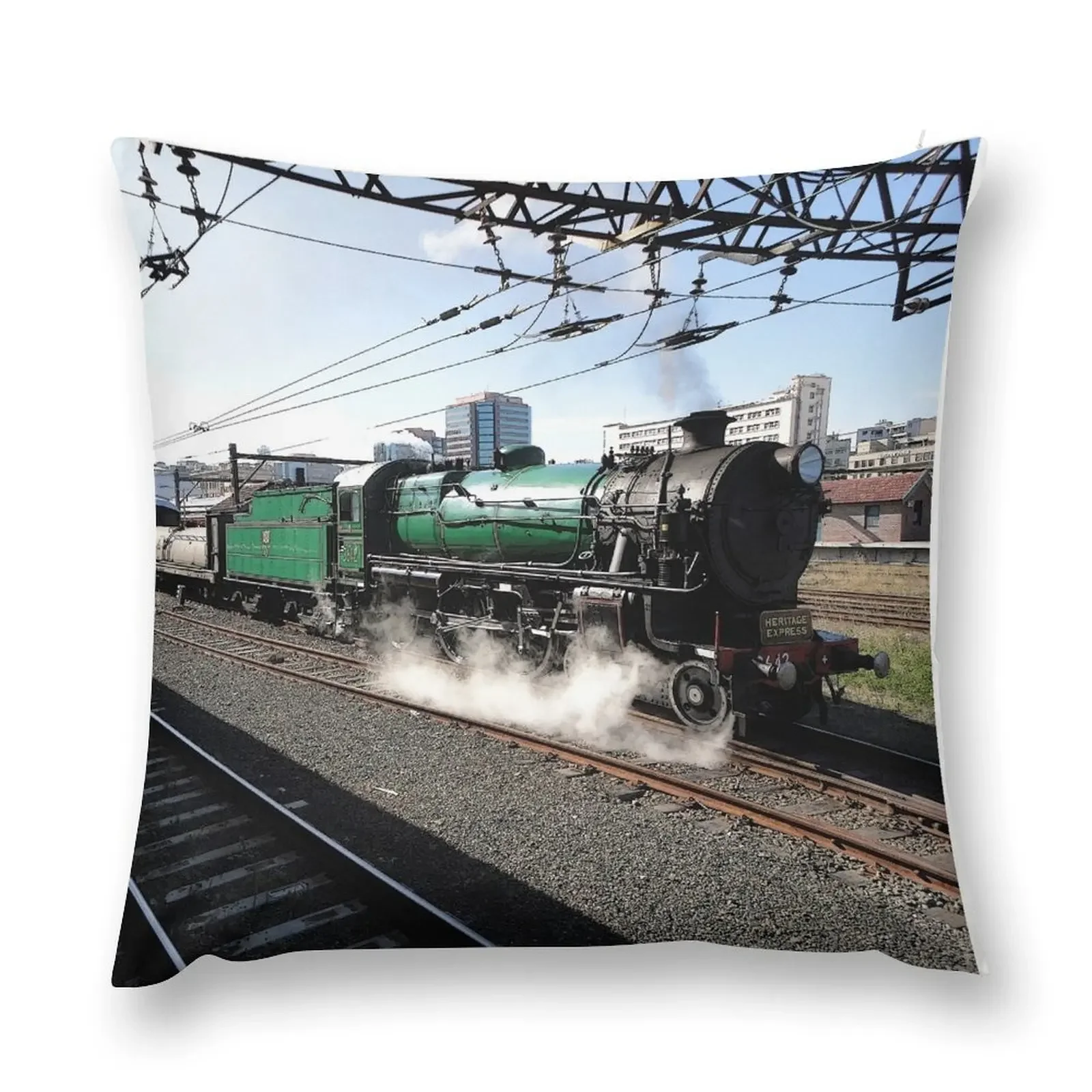 Steam Engine 3642, Sydney, Australia 2012 Throw Pillow Christmas Pillows Luxury Cushion Cover Elastic Cover For Sofa pillow