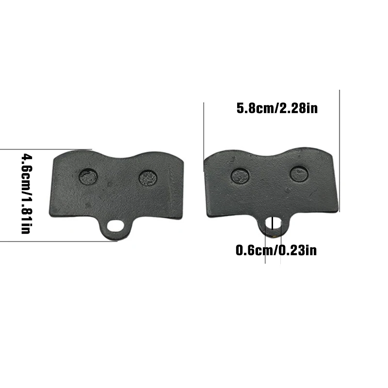 For CF 500cc 600cc CF500 CF600 X5 X6 X8 U5 4 Wheels 4x4 Quad Bike ATV UTV Universal Metal & Brass Alloys Front Disc Brake Pads