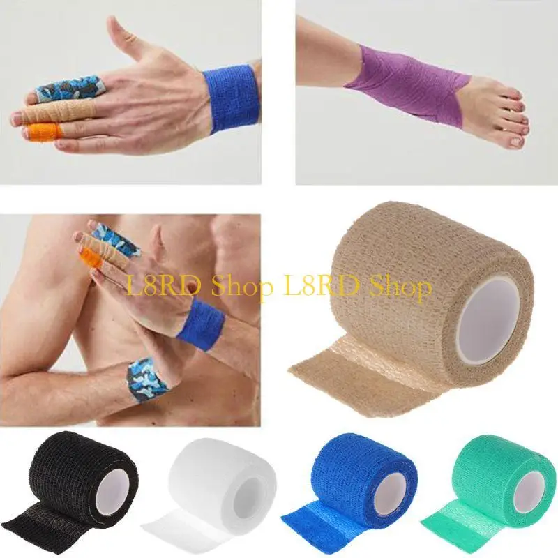 

L8RD 5CMX4.5M Disposable Adhesive Machine Tape Wrap Self-Adhesive Bandage