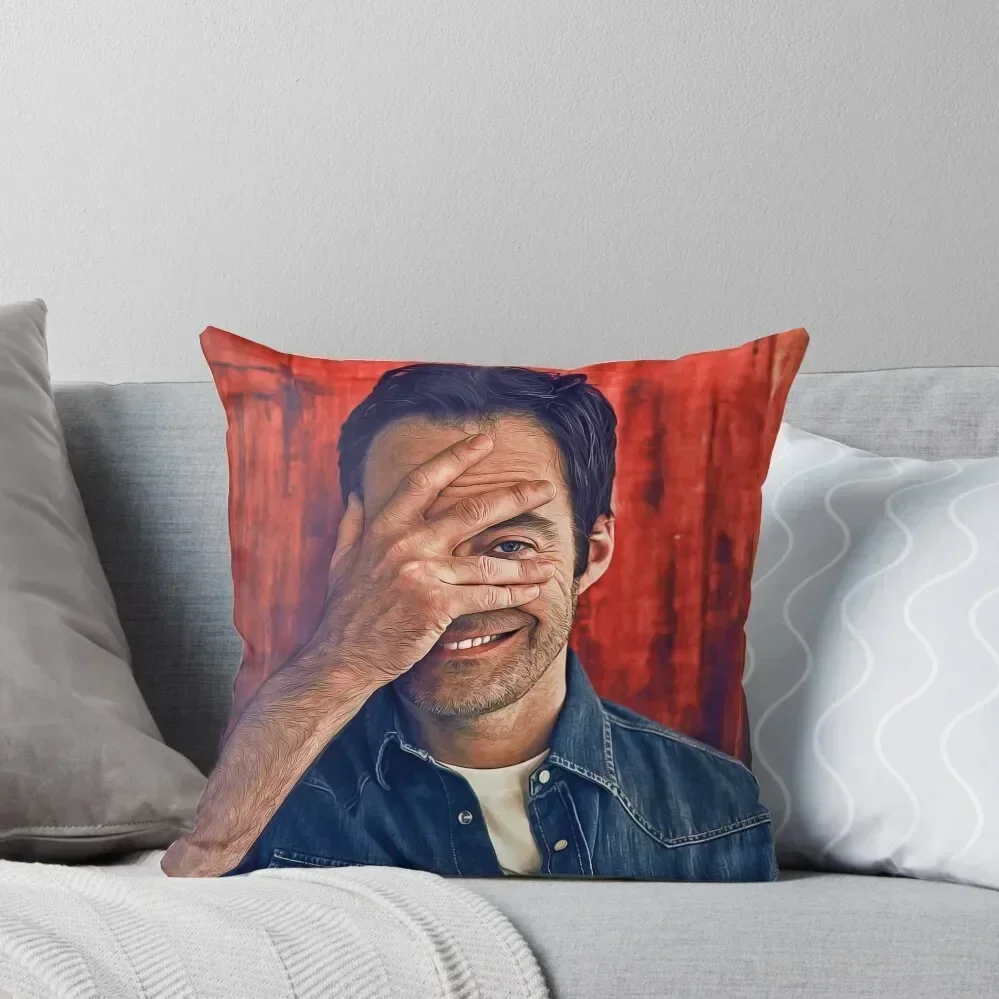 

Bill Hader Throw Pillow autumn pillowcase Pillow Cases Decorative Decorative Pillow Covers For Sofa Custom Cushion