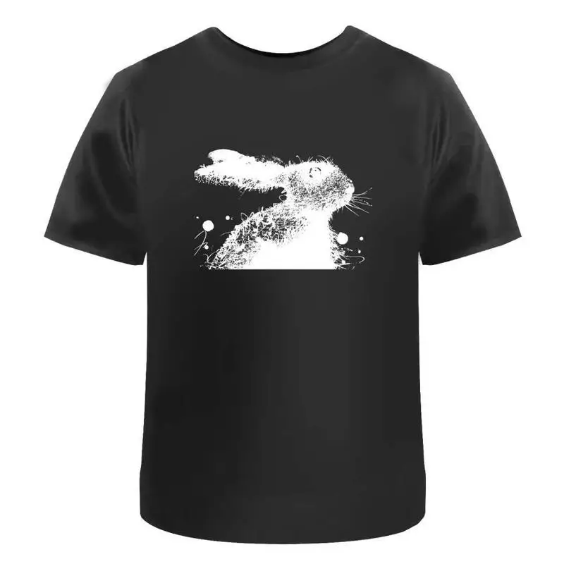 

Хлопковая футболка с росписью Hare' Ta018164