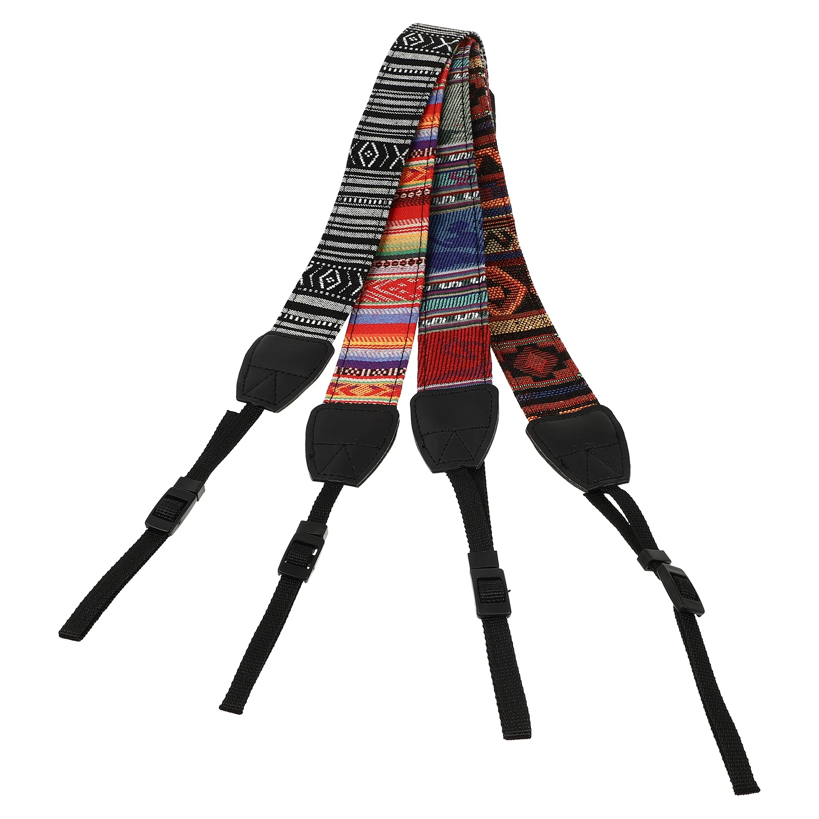 

4Pcs National Style Camera Strap Adjustable Comfortable Shoulder Belt for Dslr Travel Photo Shoot Camera Strap