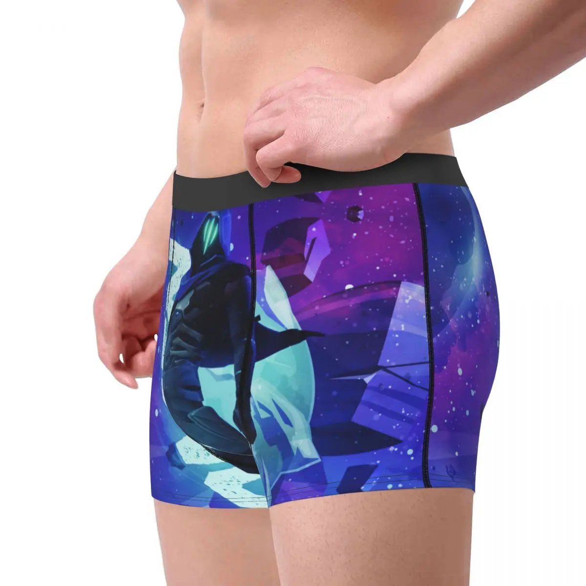 Valorant Game Omen Underpants Homme Panties Man Underwear Sexy Shorts Boxer Briefs