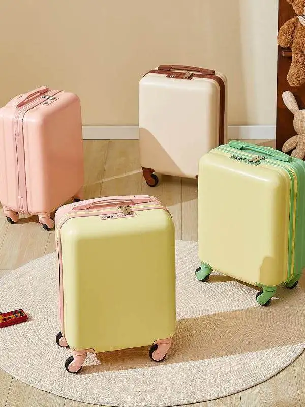 cute-children's-luggage-16-inch-carry-on-portable-password-lock-travel-suitcase-fashionable-unisex-student-travel-bag