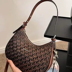 Underarm Bag 2024 New Style Trendy French High-end Niche Moon Bag Single Shoulder Half-moon Bag Women's Crossbody Bag