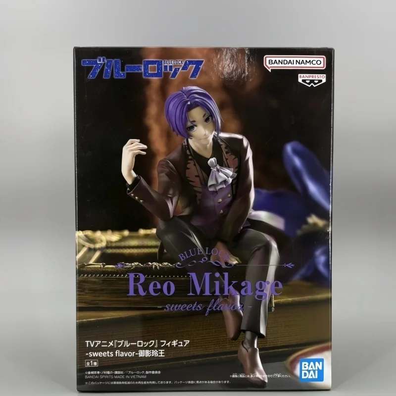 Echt Model BANPRESTO Blue Lock 13 cm Rin Itoshi Snoep Smaak Figuur Anime Beeldje Collecties Speelgoed Geschenken