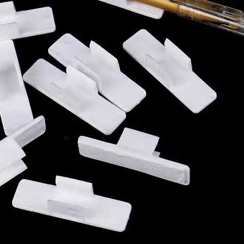 

10pcs New Selfadhesive Pen Holder Pencil Clip Holder Desktop Fixed Pen Case