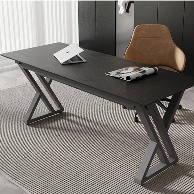 Pata de mesa de lacado de hierro para hornear, soporte de mesa de Metal para oficina, escritorio de computadora, marco de hierro, accesorios de muebles, estante de mesa