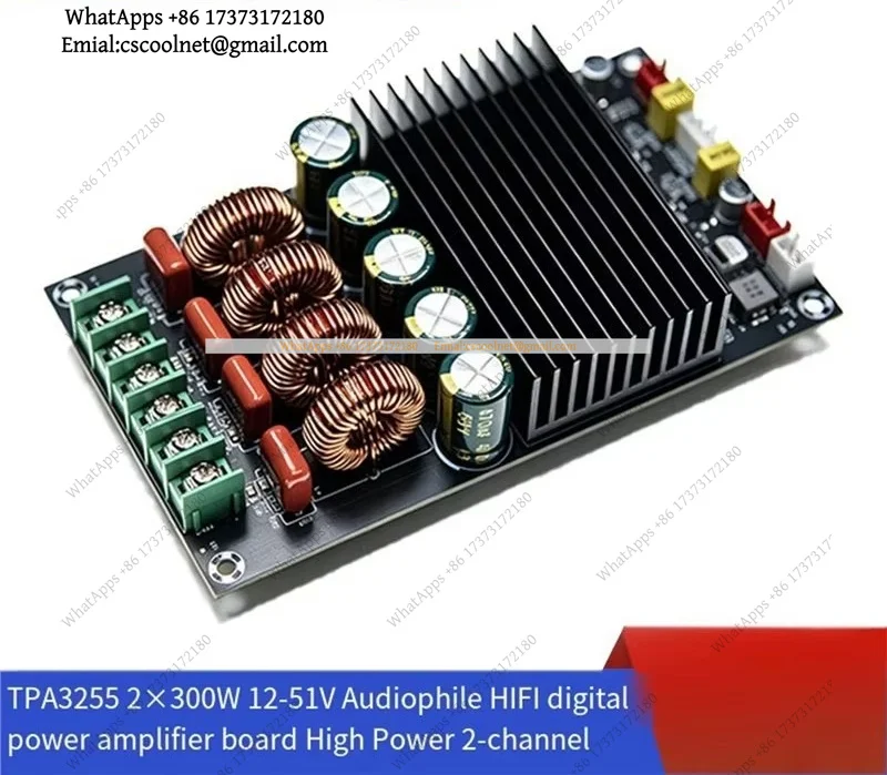 TPA3255 2x300W Stereo Amplifier Board Class D Hifi Digital Amplification Module