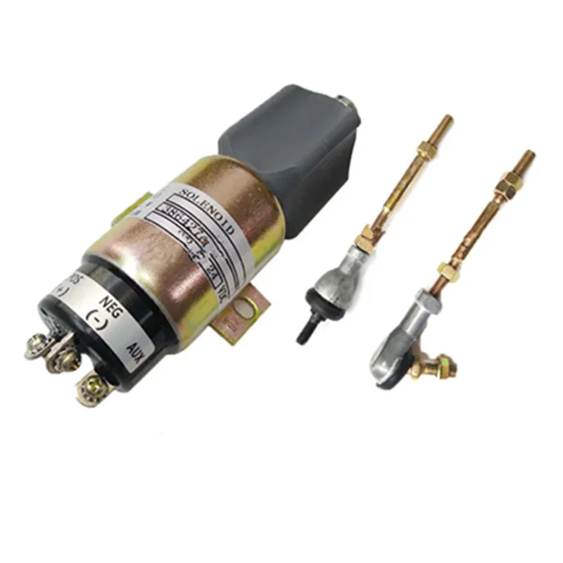 

For HYUNDAI R 225 CATERPILLAR CAT S6K KOMATSU PC 60-7 PC130 flameout solenoid valve high quality durable excavator accessories