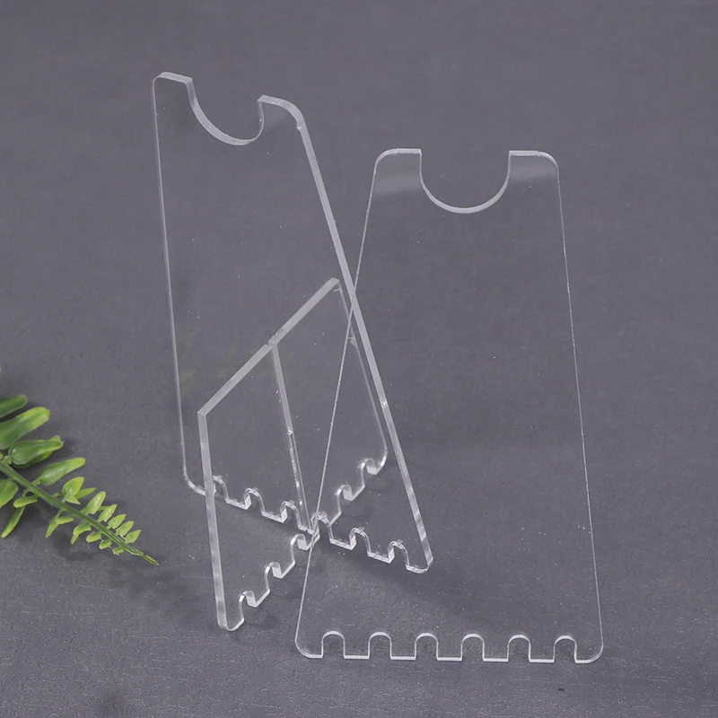 مسند دراجة أكريليك شفاف، مسند قدم محمول لدراجة الطرق الجبلية، مسند غير قابل للانزلاق، أجزاء ركوب الدراجات #6