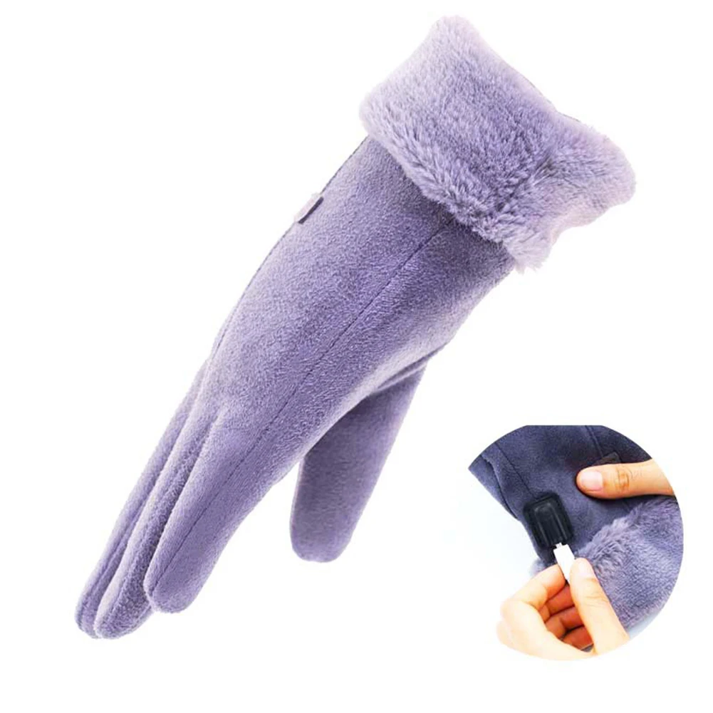 ถุงมือมอเตอร์ไซค์แบบมีระบบทำความร้อน ปรับความร้อนได้ 3 ระดับ ถุงมือกันหนาวสำหรับเล่นสกี แข่งรถ ขี่มอเตอร์ไซค์ กันลม รองรับหน้าจอสัมผัส