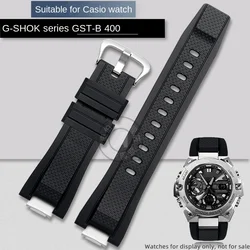 Gst b400 silicone strap for Casio watch strap 14mm G-SHOCK Men's GST-B400 modified GST B400 watch band replacement accessories