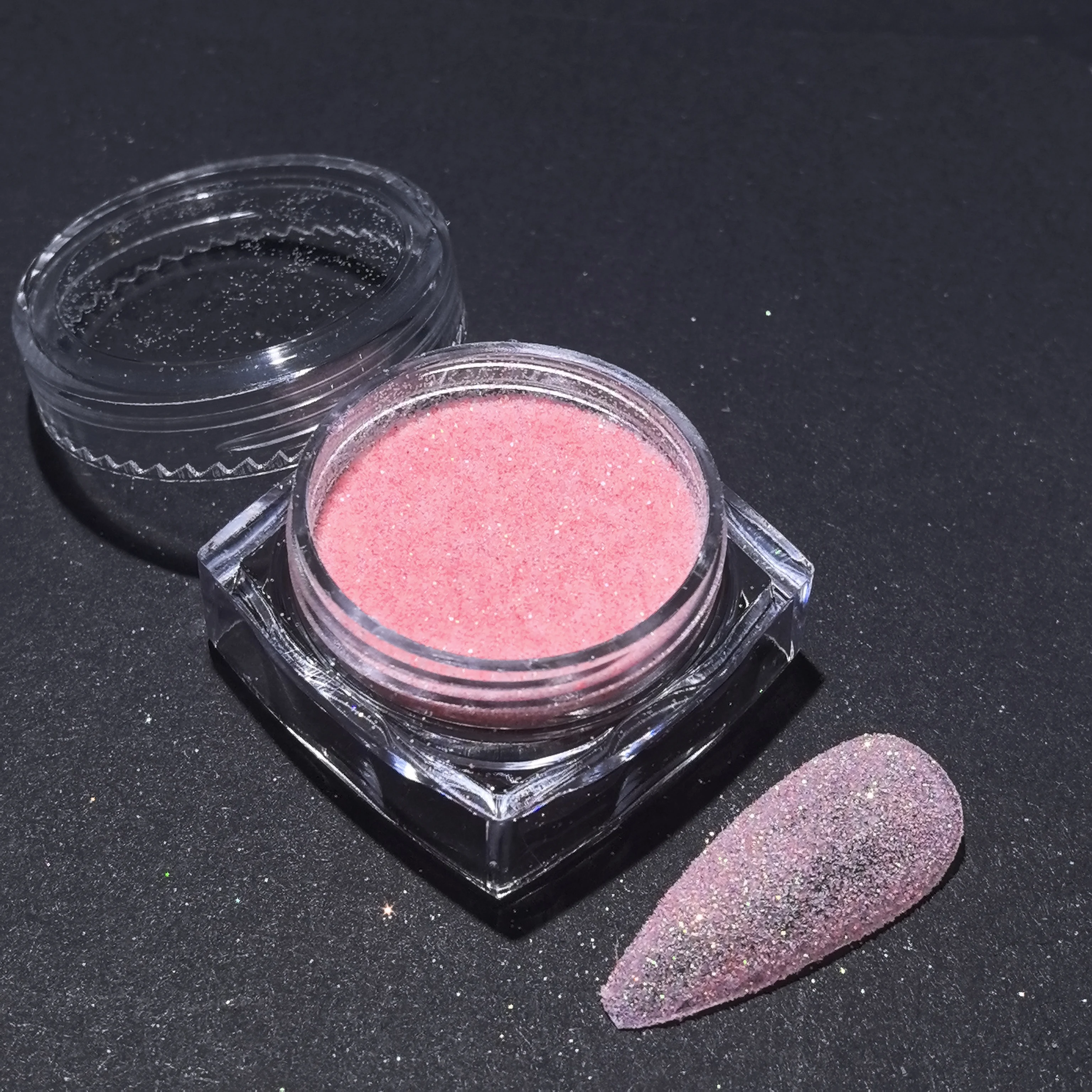 Zwarte Vrijdag 12 Dozen Glanzende Nagel Suiker Glitter Poeder Pigment Licht Roze 3d Acryl Bloemen Ontwerp Snoep Kleur Stof Nagels Kunst