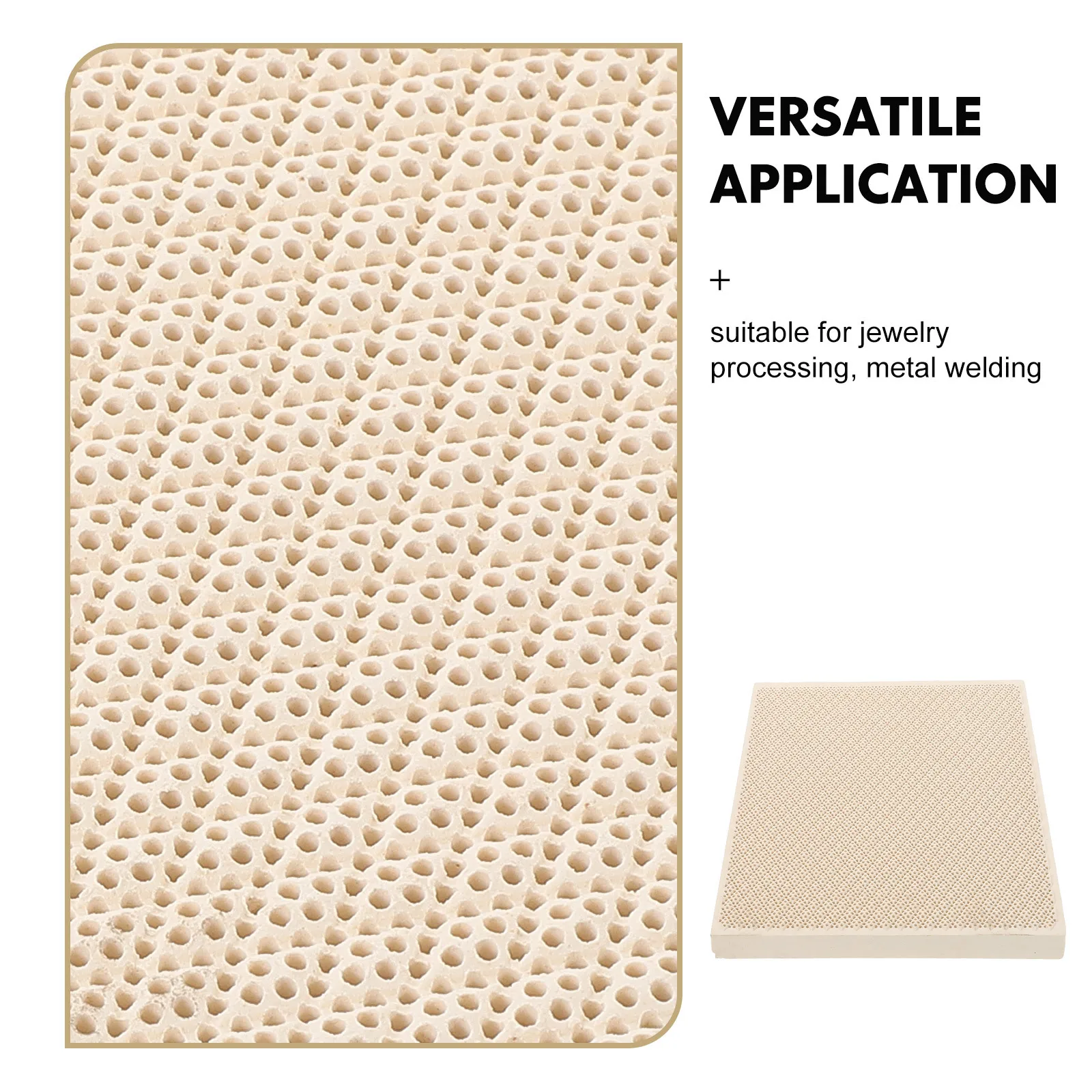 الكوارتز العسل لحام الطوب مقاومة للحرارة لحام حصيرة أدوات صب المجوهرات مجلس لوحة لحام مقاومة للحريق #6