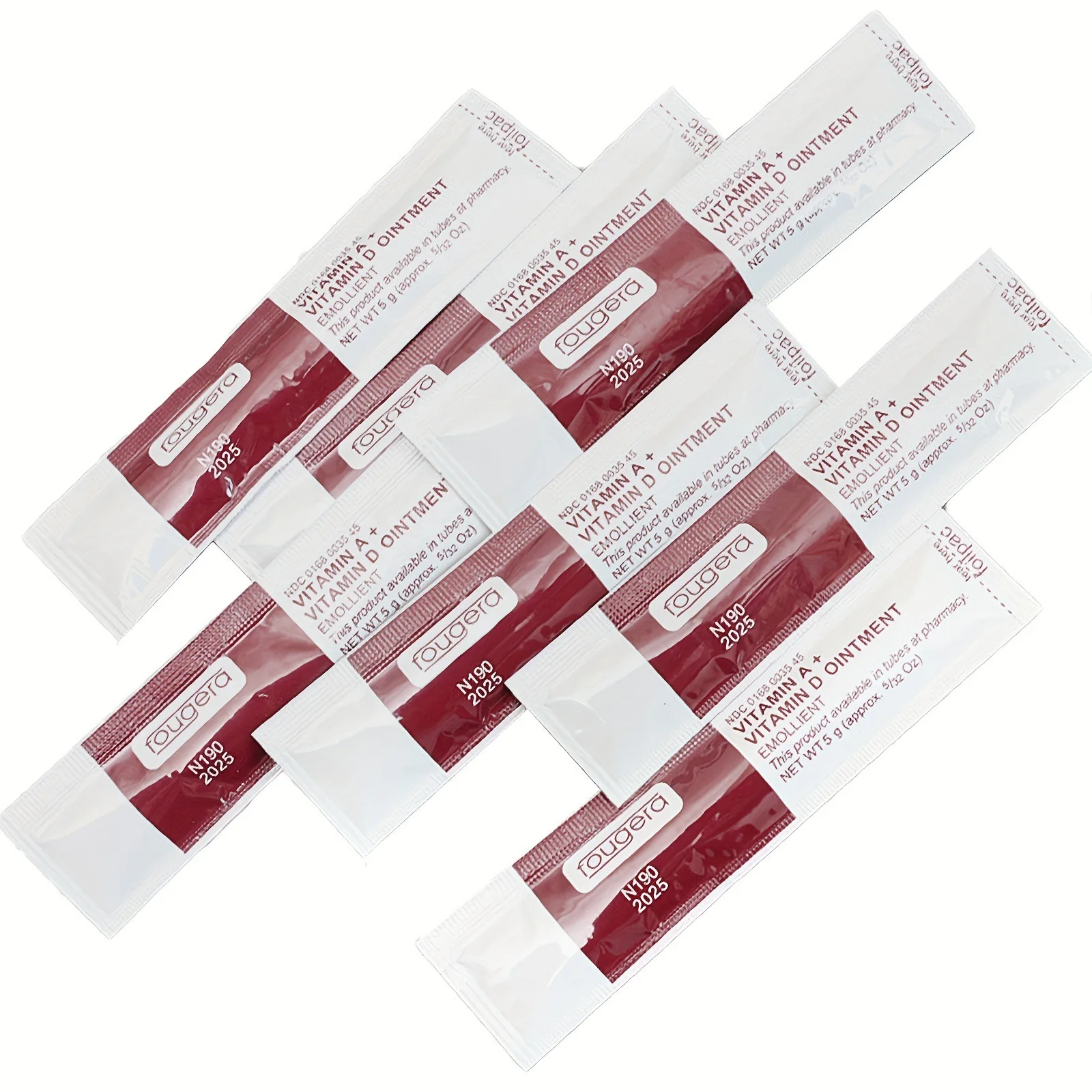 100pcs Tattoo Aftercare Cream Fougera Vitamin Ointment Tattoo Care Supplies Recovery Cream Vitamin A&D Tattoo RepairingCream