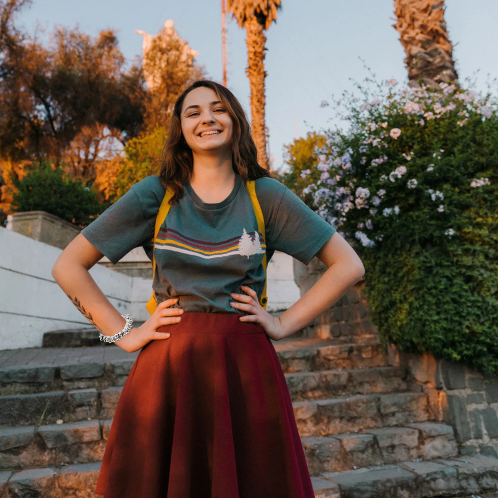 

Creative Small Skull Bracelet Adult Punk Style Accessory High Grade Material Excellent Craftsmanship Trendy Unisex Wrist Wear