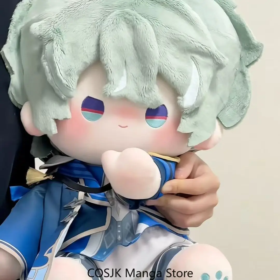 40cm Game Genshin Impact Lohen Cotton Plushies Sitting Posture Figures Clothes Dress Up Puppet Plush Pillow Sofa Cushion Mascot