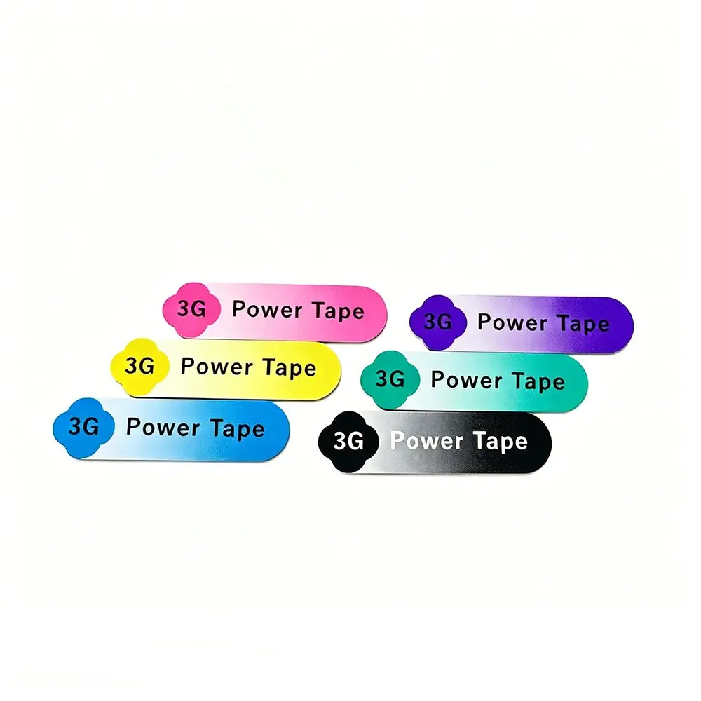 Gradient Color Pickleball Racket Weight Tape Multicolor 3G Weight Tennis Racket Weighted Sticker Adhesive Backed Strip Shape