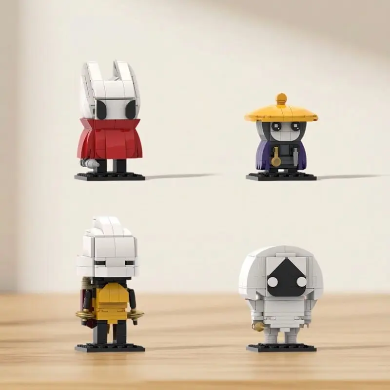 MOC Hollow Knight Modell Silksong Charakter Bricksheadz Bausteine Kreatives Puzzle-Spielzeug Geschenk Dekoration für Sammler – Detail 1