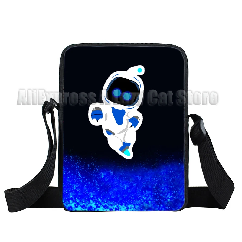 Game Astro Bot Travel Crossbody Bag Cartoon Astronaut Sports Outdoor Borsttas Waterdichte en slijtvaste schoudertas