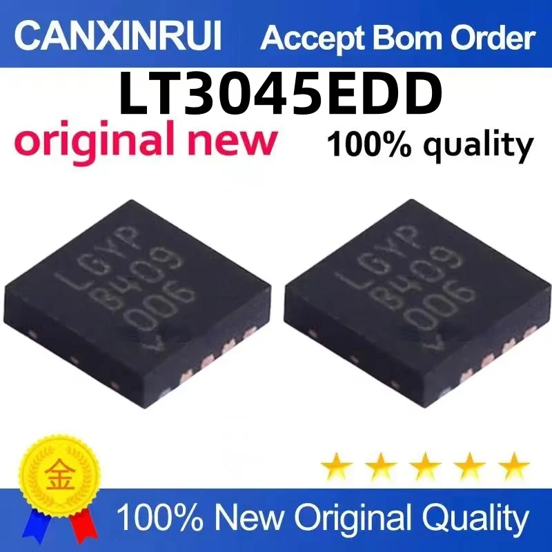 

LT3045EDD LT3045 Silk Screen LGYP DFN10 LGYP LINEAR Original Tube LT3045IDD