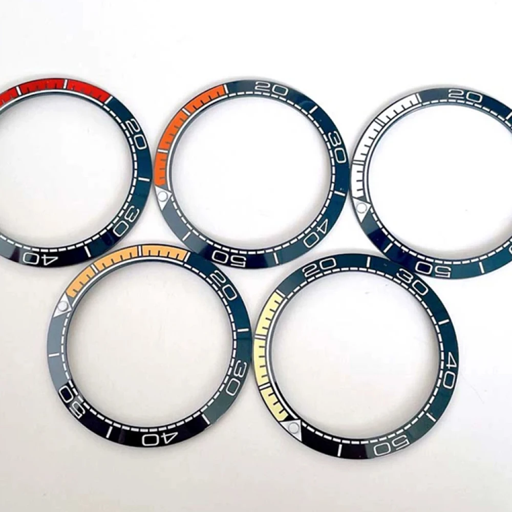 

Watch Bezel Two color Ceramic Bezel for 40MM SUB Watch Case Ring Mouth Replacement