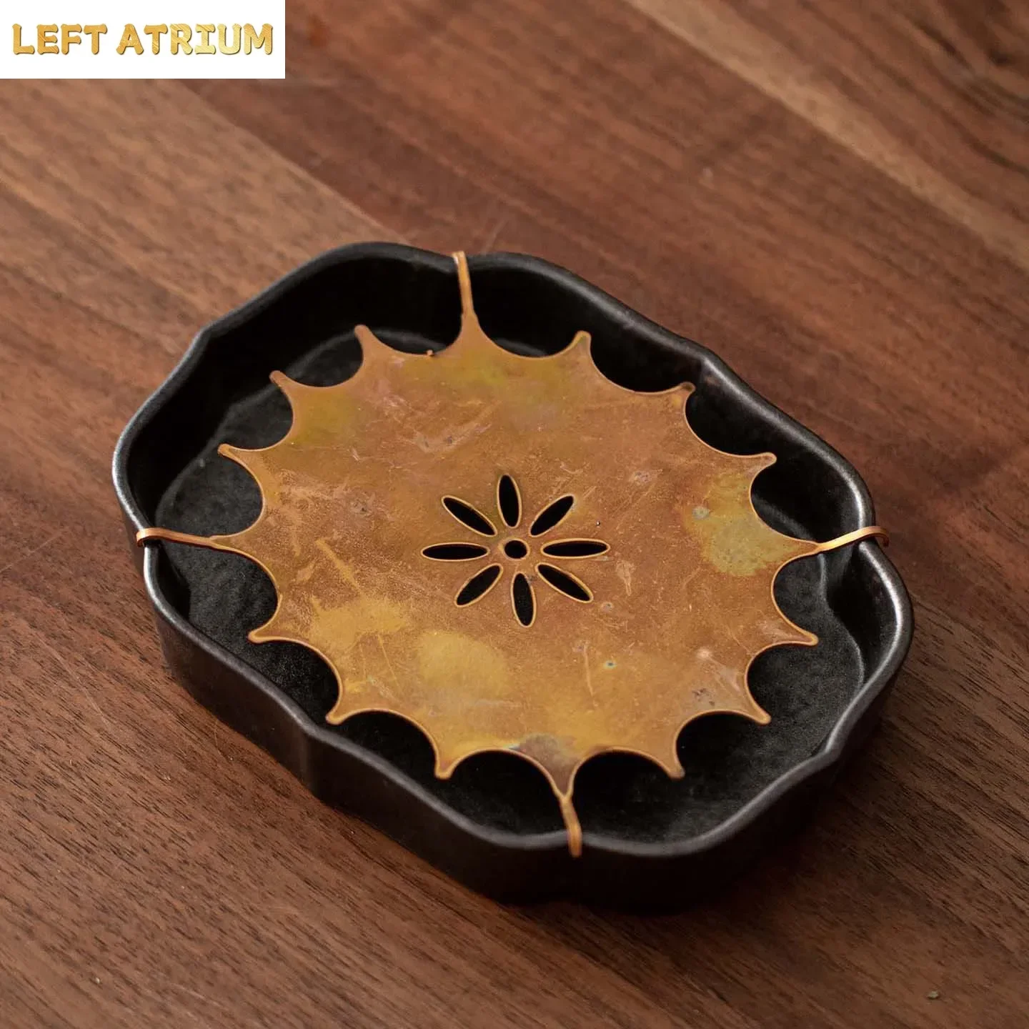 1PC Kuroshino Roasted Begonia Rectangular Pot Bearing Chinese Ceramic Dry Bubble Tray Water Storage Dry Bubble Table Teapot Tray