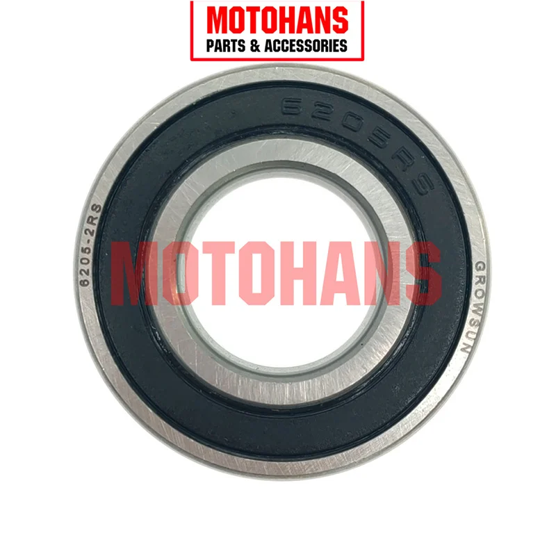 MOTORCYCLE 2PCS 6205-2RS DEEP GROOVE BEARING MOTORCYCLE ACCESSORIES FOR ATV DIRTBIKE SCOOTER QUAD GO KART CUBS