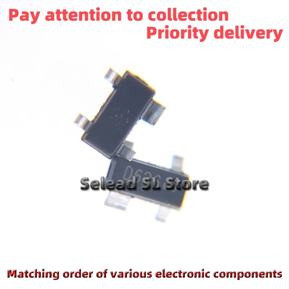 500PCS/LOT CM1293A-02SR  D636 SOT-143 New ESD/TVS electrostatic protection diode