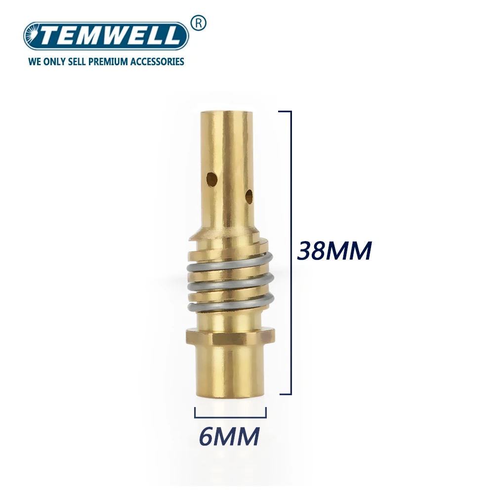 Imagem -03 - Soldagem Tocha Suporte Ponta Acessórios de Soldagem para Mig e Mig 0.6 0.8 0.9 1.0 1.2 mm 14 Pcs 15ak