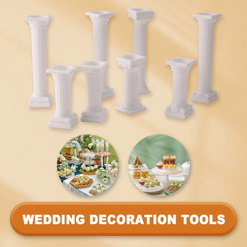 8Pcs/Set White Smal…