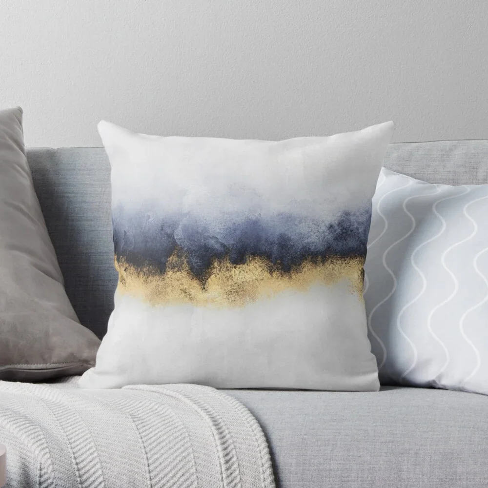 Decorative Home Pillowcase Cushion Cover Nordic 45*45 40*40 50x50cm Modern Living Room Sofa House Abstract Ink