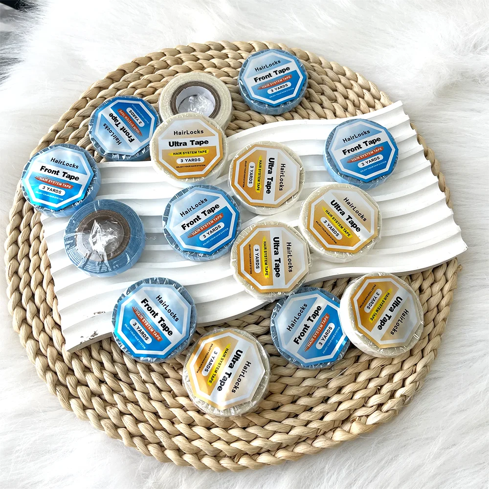 

0.8/1/2cm front lace wig glue Double-Sided Tape glue wig glue for tape Hair Extension tape hair lace front tape glue adhesives