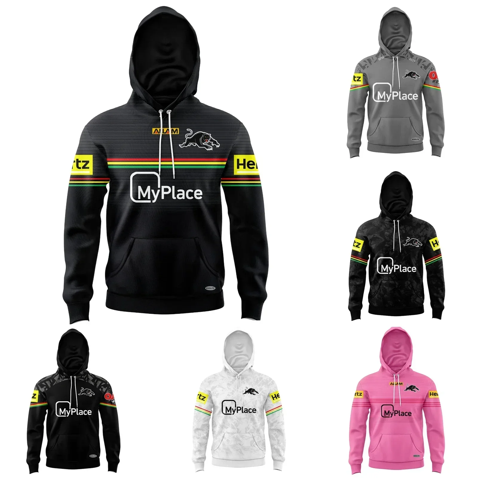 2024 Penrith Panthers Hoodie anak-anak Home/Away Jersey Rugby Jersey olahraga kemeja disesuaikan