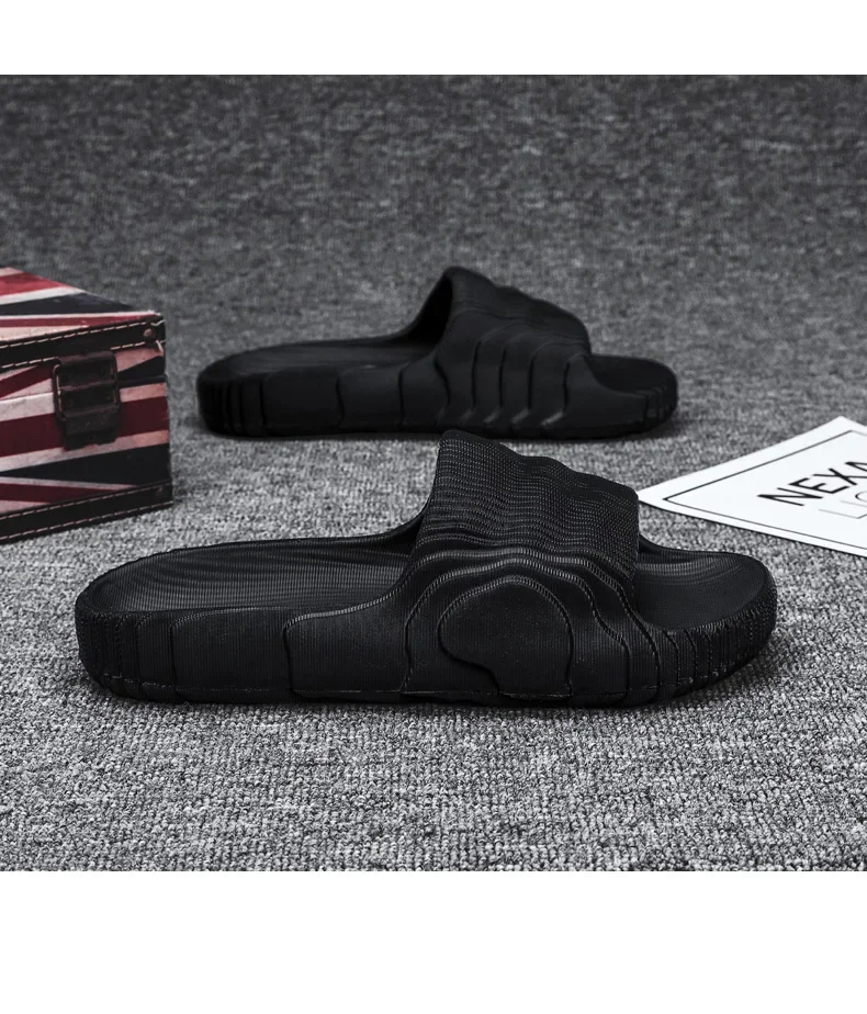 Zapatillas de interior y exterior para hombre y mujer, zapatos de plataforma de verano, suaves, antideslizantes, de EVA, para parejas, para baño, playa, sandalias de ocio