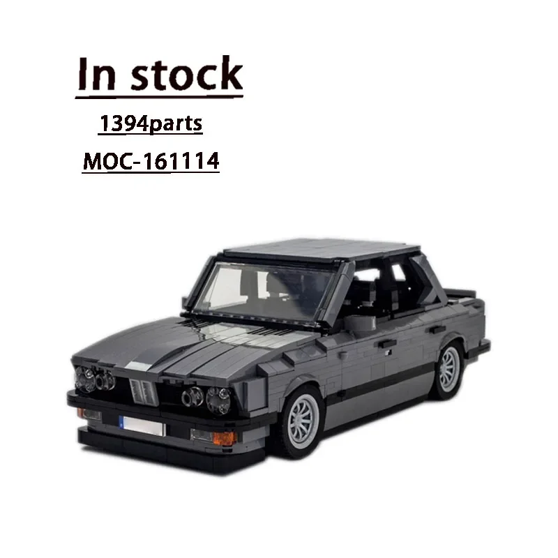 

MOC-161114 New Supercar M5 E28 Building Block Model1394 Building Block Parts MOC Creative Building Blocks Kids Birthday Toy Gift