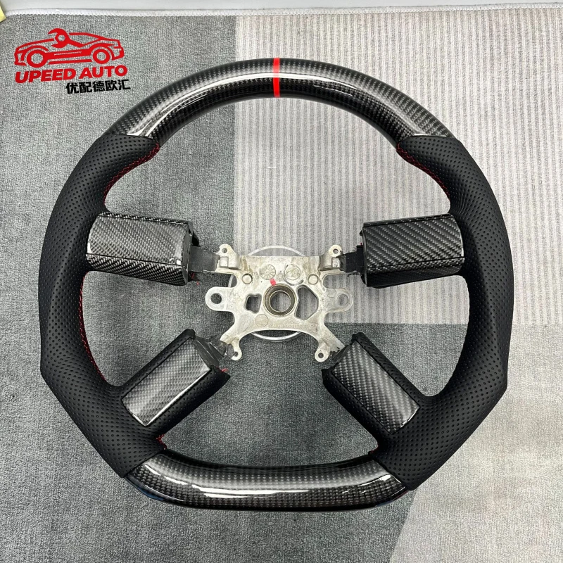 suitable for carbon fiber steering wheel from the source factory, Dodge Ram car steering wheel assembly upgrade and proce