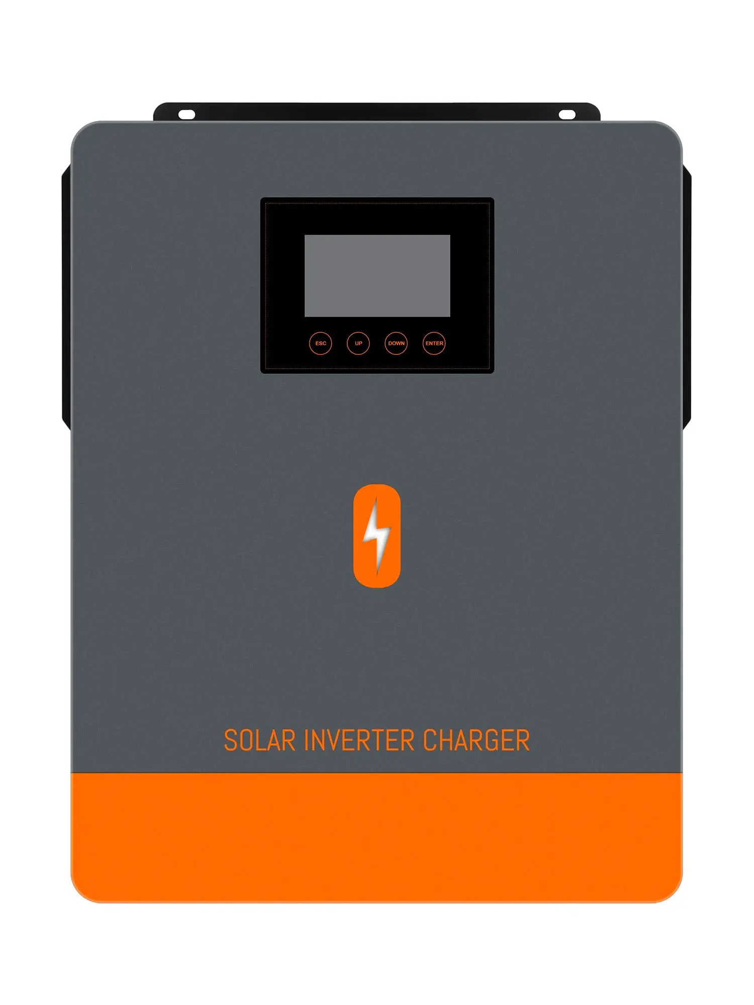 PowMr 10,2 kW 48 V 230 V AC netzunabhängige Hybrid-Sinuswellen-Solarwechselrichter mit zwei MPPT 160 A für 500 V Solarmodule und LiFePO4-Batterie.
