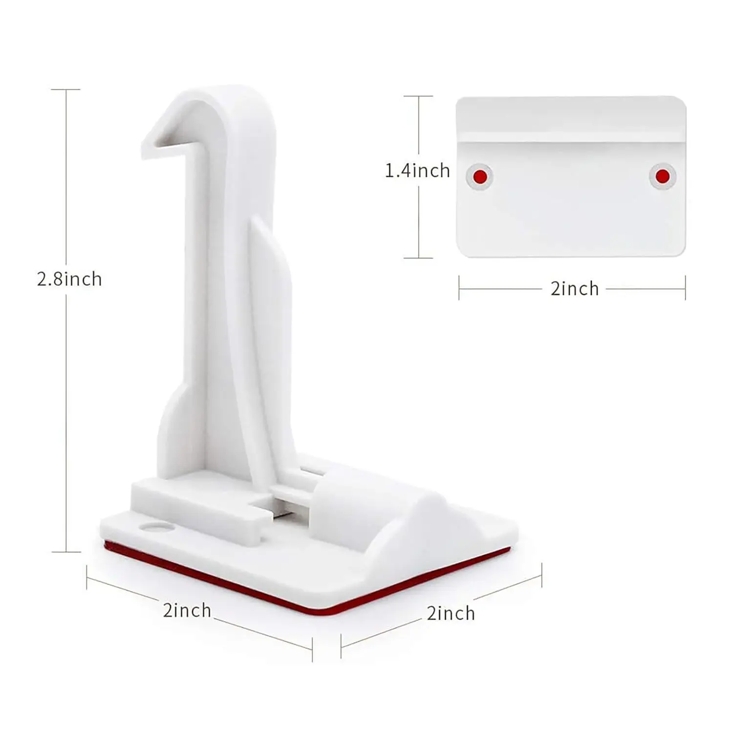 Upgraded Invisible Baby Cabinet Latch Locks - No Drilling Strong Adhesive Child Safety Locks for Cabinets & Drawers