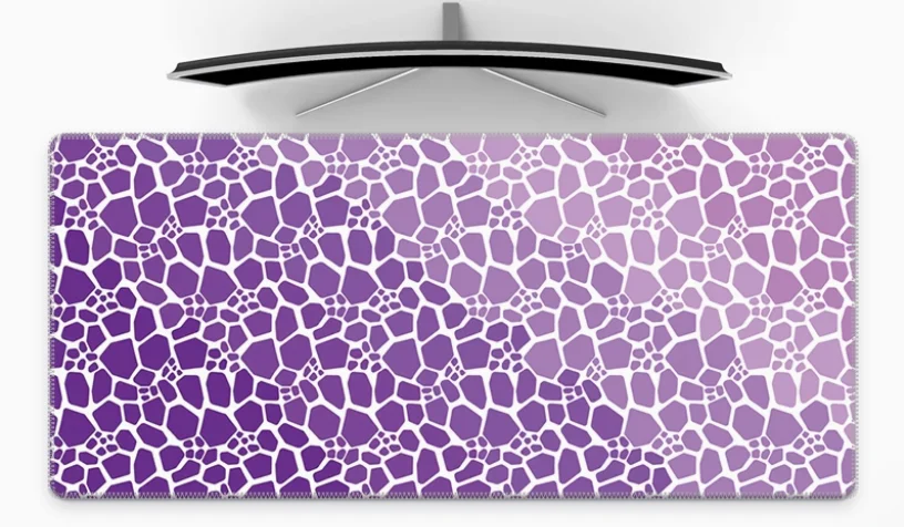 

Mosaic Tiles Natural Rubber Laptop Office Gamer Pad on The Table Kawaii Gaming Anime Mouse Mats Keyboard Desk Art Table Carpet