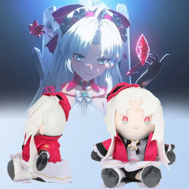 

New Carlotta Wuthering Waves Plush Doll Cartoon Movie Peripheral Plushie Soft Stuffed Doll Gift For Fans Room Companion