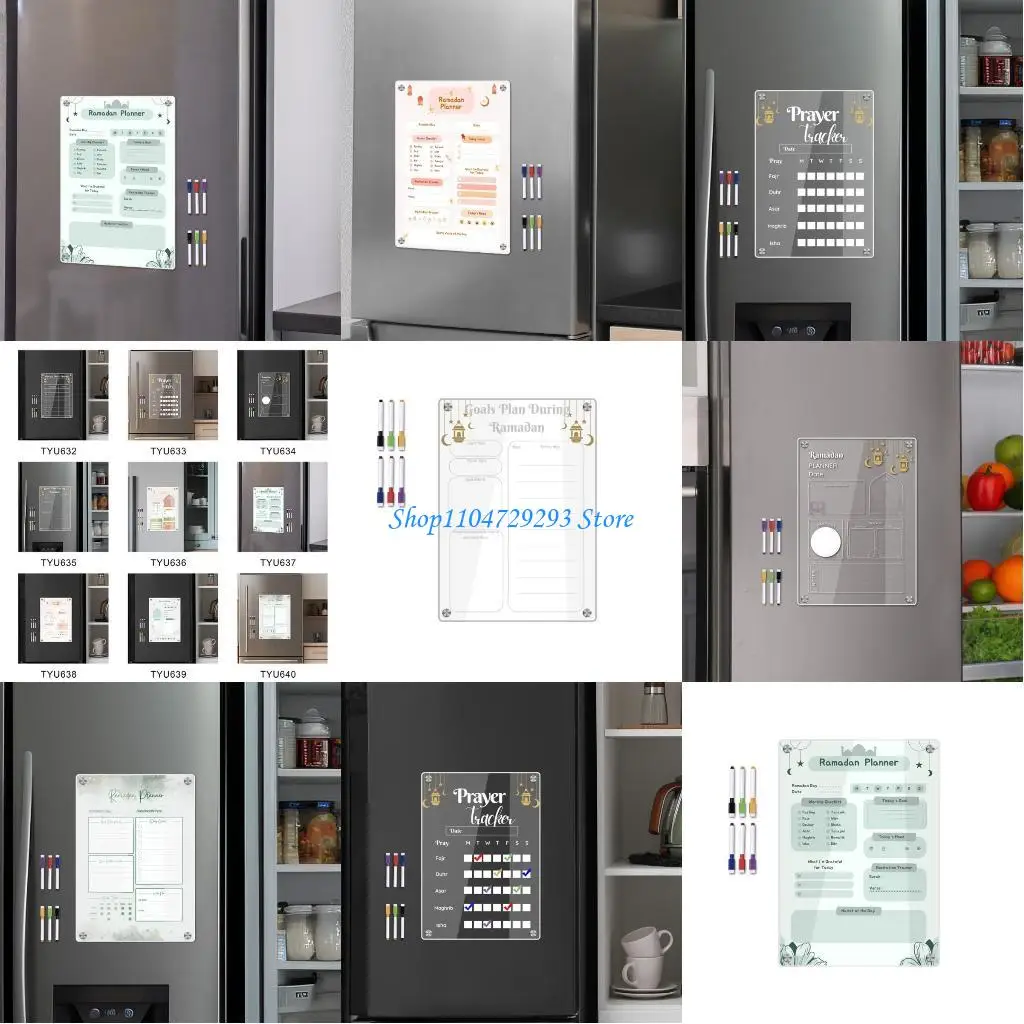 Y2GD Weekly Calendar To-do-list Planner for Kitchen Meal Planner