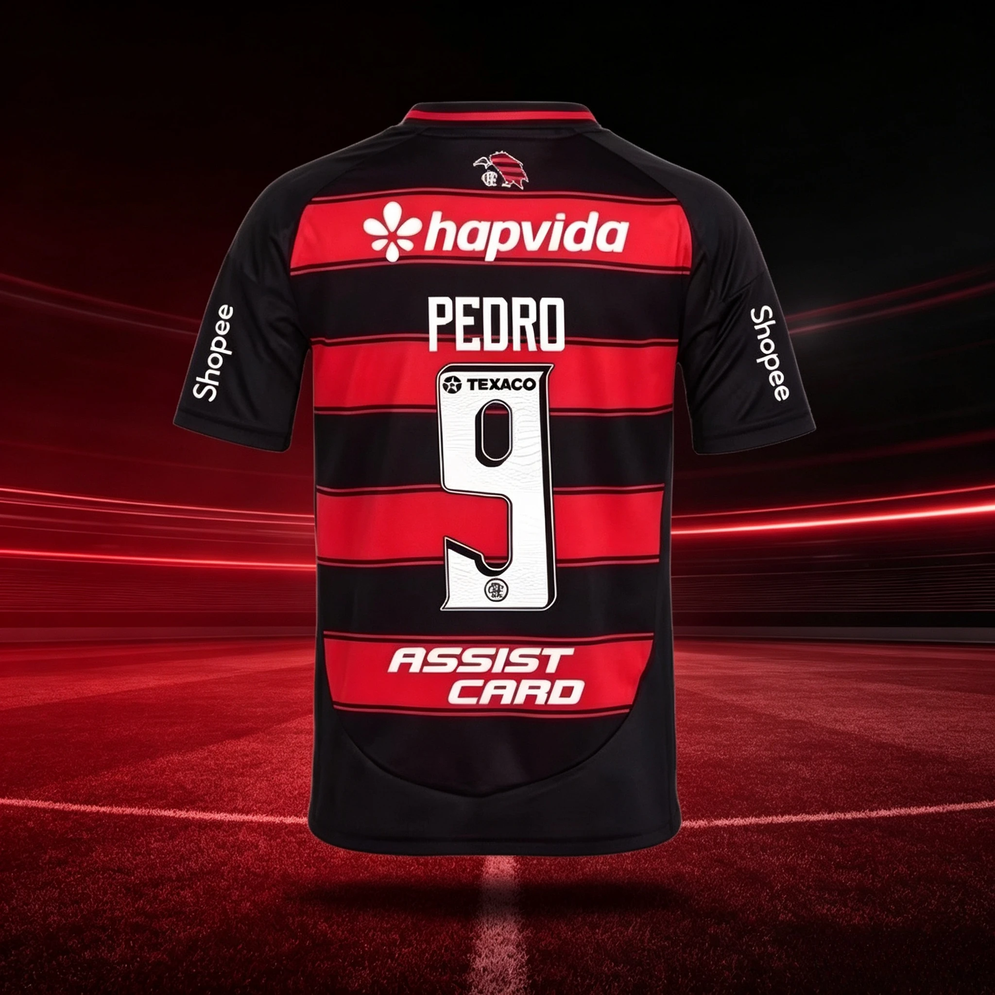 25-26 Flamengo B.Henrique #27 Football Jersey Unisex Quick Dry Breathable Short Sleeve Soccer Fan Sports Shirt