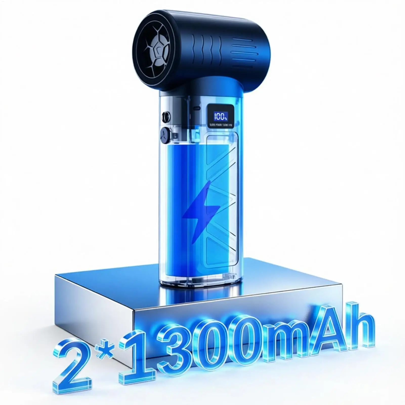 Cordless Car Vacuum Digital Display 4 Settings Handheld Suction Cleaner With LED Light Strong Suction Cordless Vacuum For Home