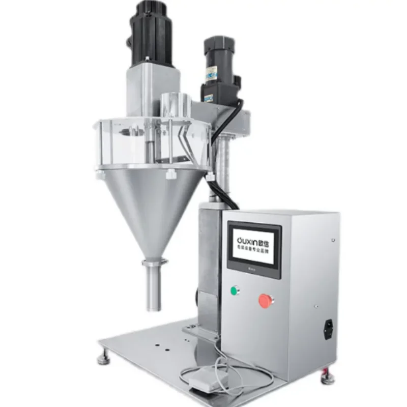 Screw Powder Filling Machine Fully Automatic Quantitative Powder Filling Machine Medicinal Powder Flour Powder Packaging Machine