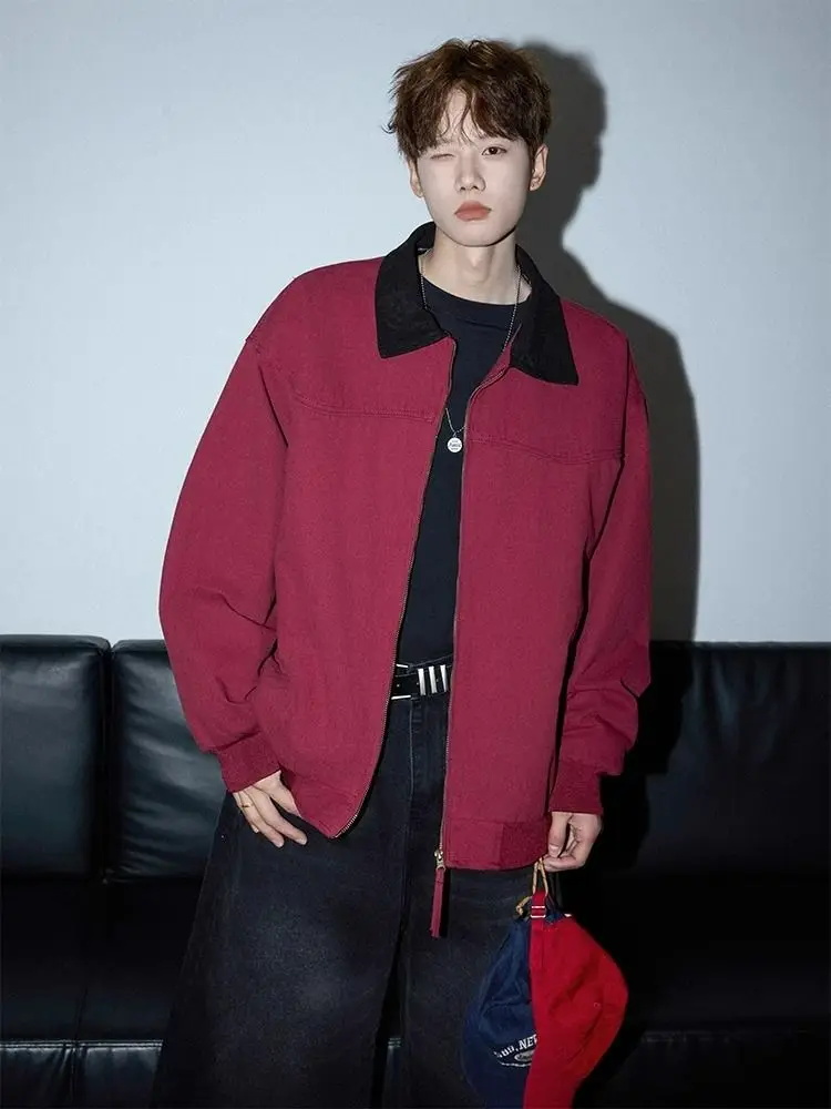 Bomber Jackets Womens Jacket Techwear Autumn Denim Distressed Snap-Button Cropped Urban Streetwears Hipster Artistic Sashes Warm