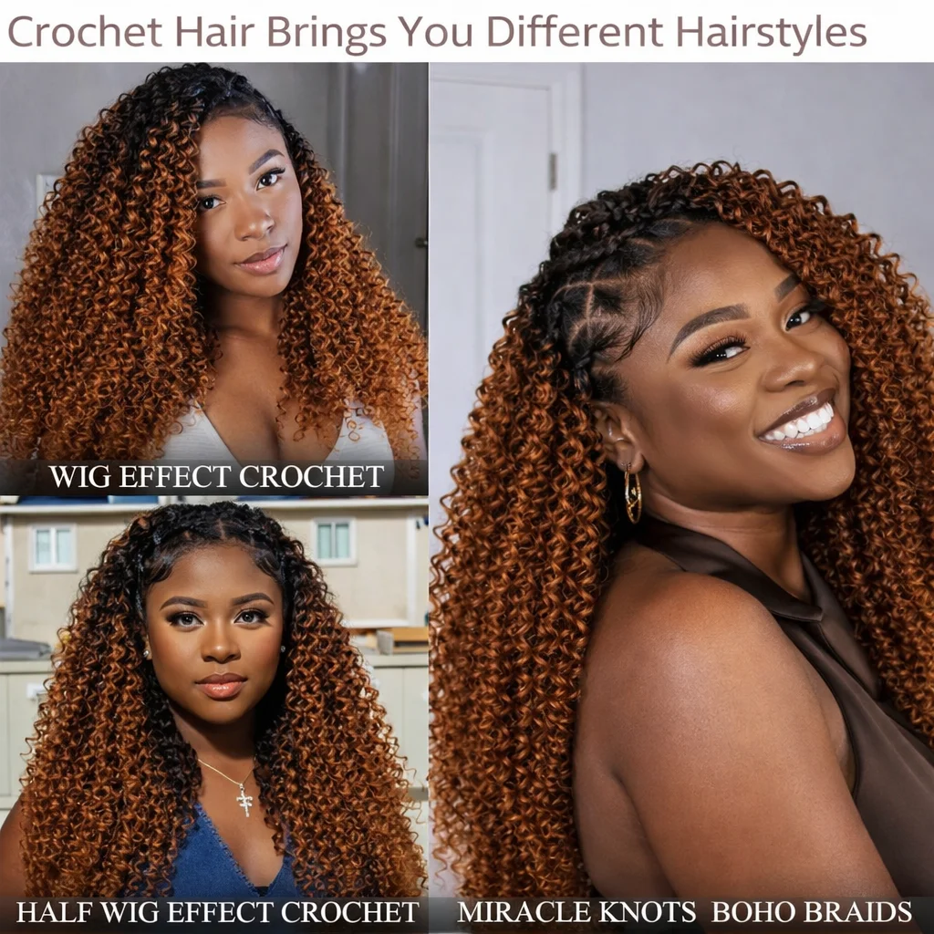 Kinky Kıvırcık Tığ İşi İnsan S - Crochet Braiding Hair incelemesi ve fiyatı