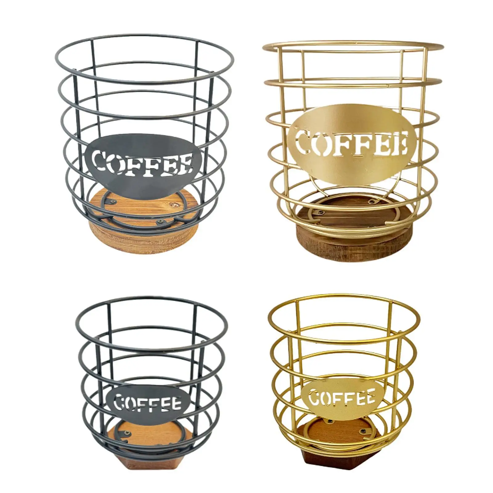 

Coffee Pod Storage Basket Coffee Pod Organizer for Countertop Bar Restaurant