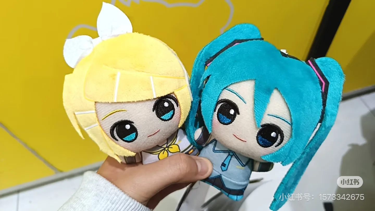 Bandai Banpresto Hatsune Miku Series Soft Mini Plush Keychain Anime Character Pendant For Anime Collectors In Stock